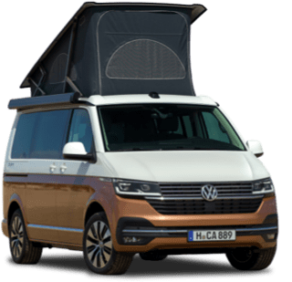 Vehicle for Bournemouth campervan hire.