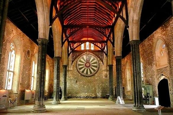 Hire a Winchester campervan and visit the Great Hall.